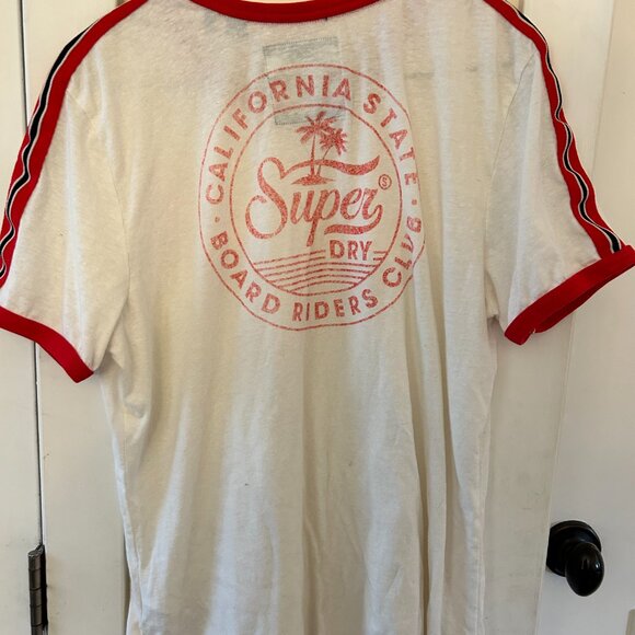 SuperDry Riders Club Ringer T-Shirt - Picture 5 of 5